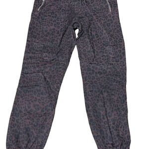 Dear John Jourdan Brown Leopard Print Joggers Size XS